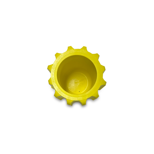 349946-62 mm Diameter Polypropylene Bottle Adapter Sleeve, Quantity of One_1